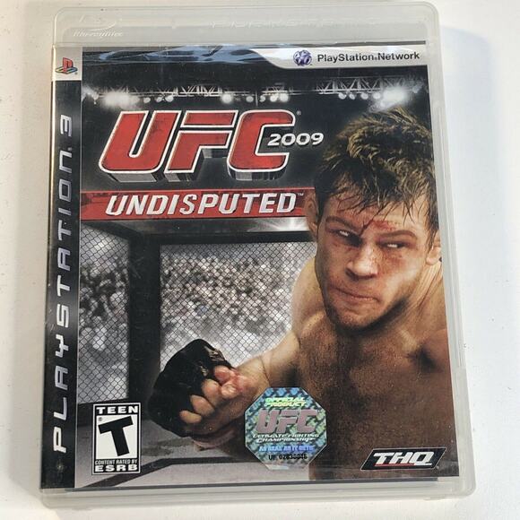 UFC 2009 Undisputed (Sony PlayStation 3) PS3 Complete Manual Included UNTESTED - Picture 1 of 4